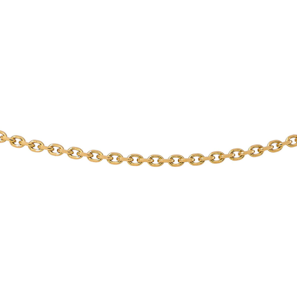 Collier Maille Forçat Or jaune
