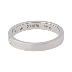Cartier C de Cartier Wedding Band in Platinum with Diamonds