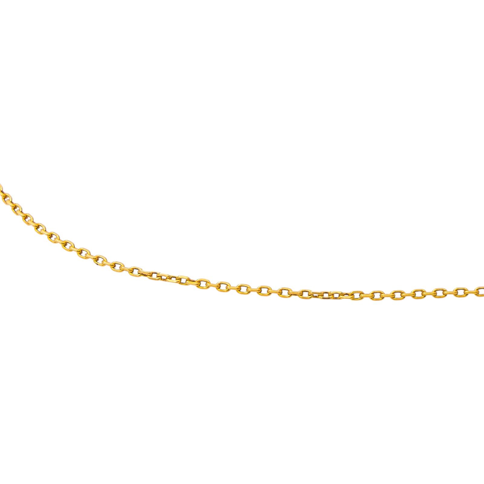 Necklace Forçat Link Yellow gold