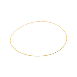 Yellow Gold Serpentine Link Necklace