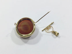 Pendentif Broche Camée Agate