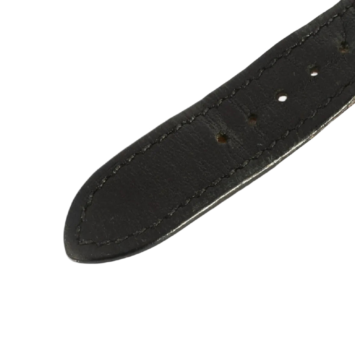 Watch HERMÈS C-arm with bracelet leather black