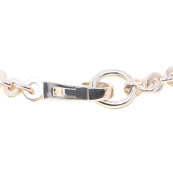 HERMÈS "Voltige" Silver Choker Necklace