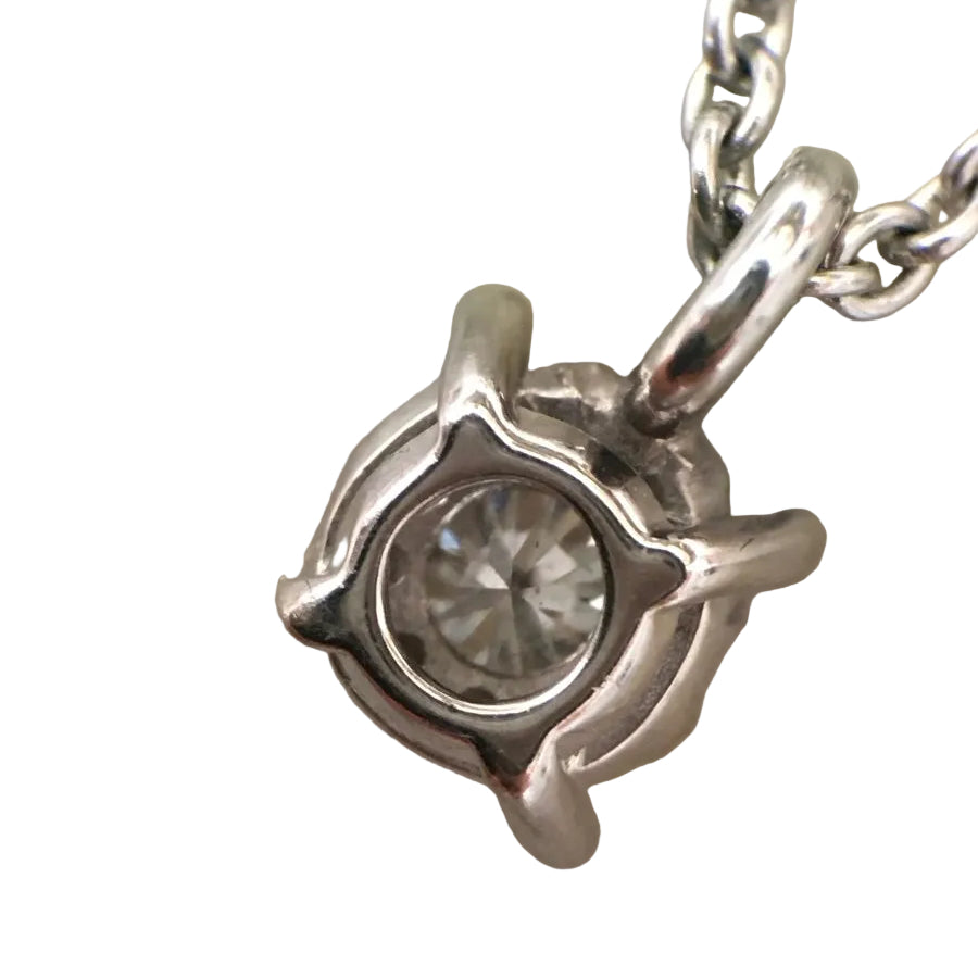 Necklace Pendant in White gold and Diamonds