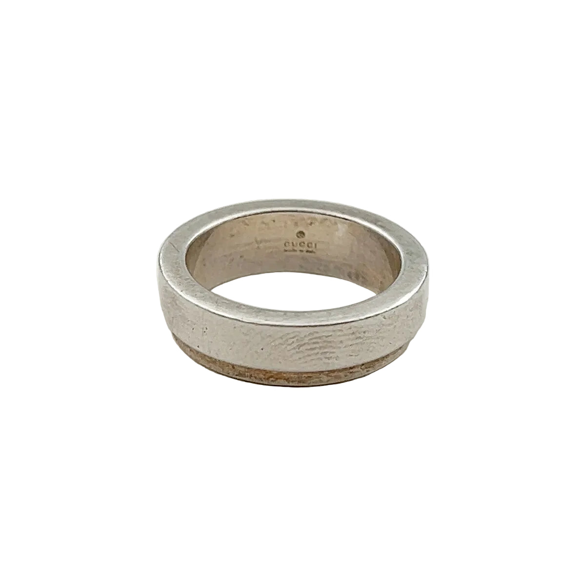 GUCCI Silver Bangle Ring