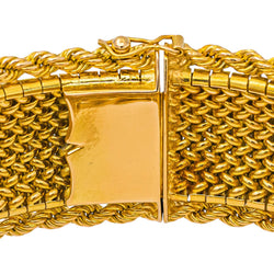 Bracelet Manchette Or jaune
