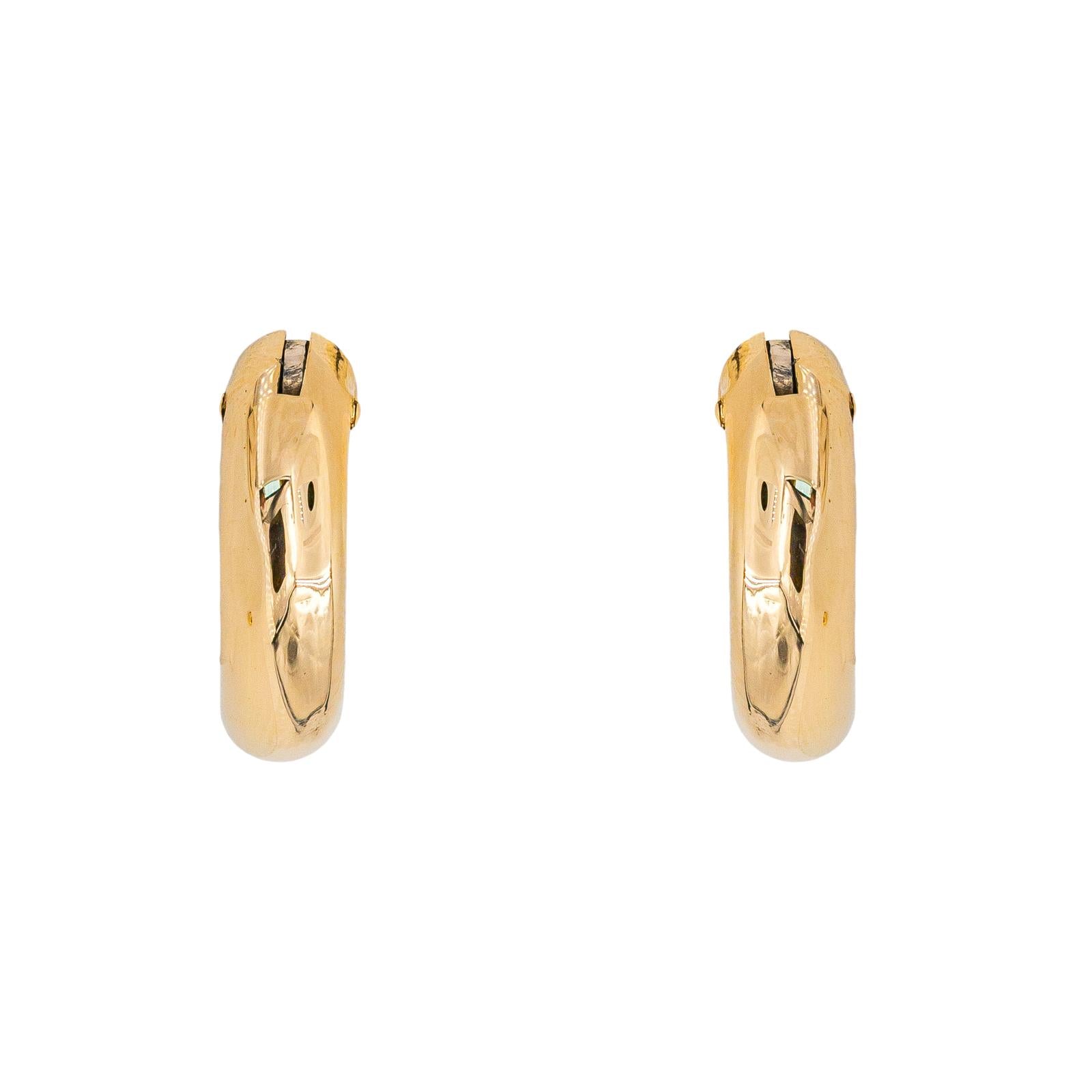 Boucles d'oreilles Créoles Or jaune