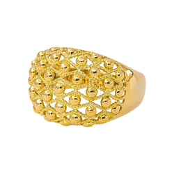 Yellow Gold Ball Ring