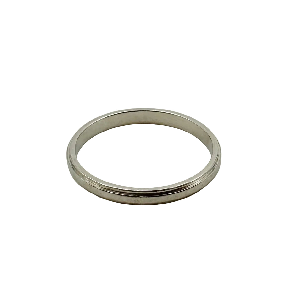 CARTIER "Cartier d'Amour" Wedding Band in Platinum