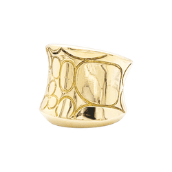 Bague Pomellato "Cocco" en or jaune.