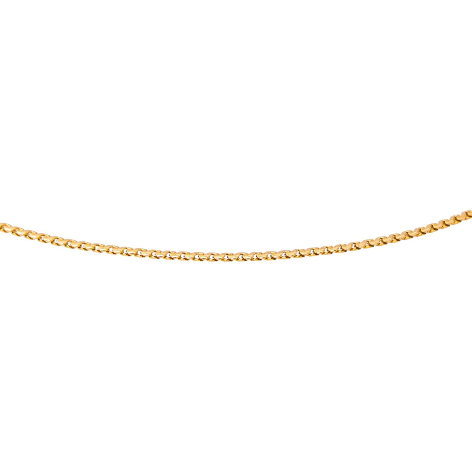 Rose gold necklace