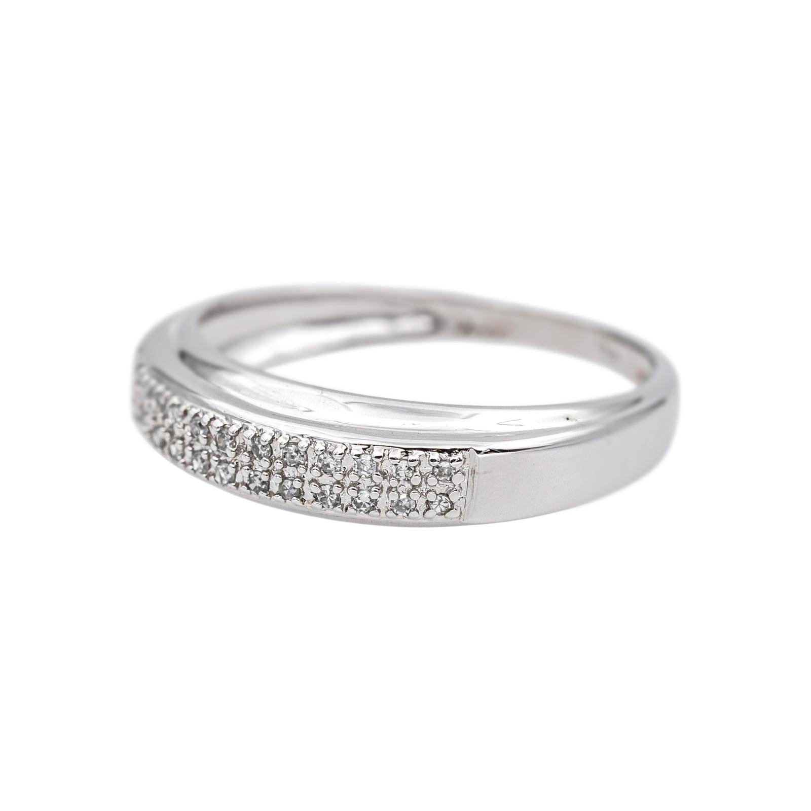 Bague Or blanc Diamant