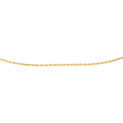 Yellow Gold Forçat Link Necklace