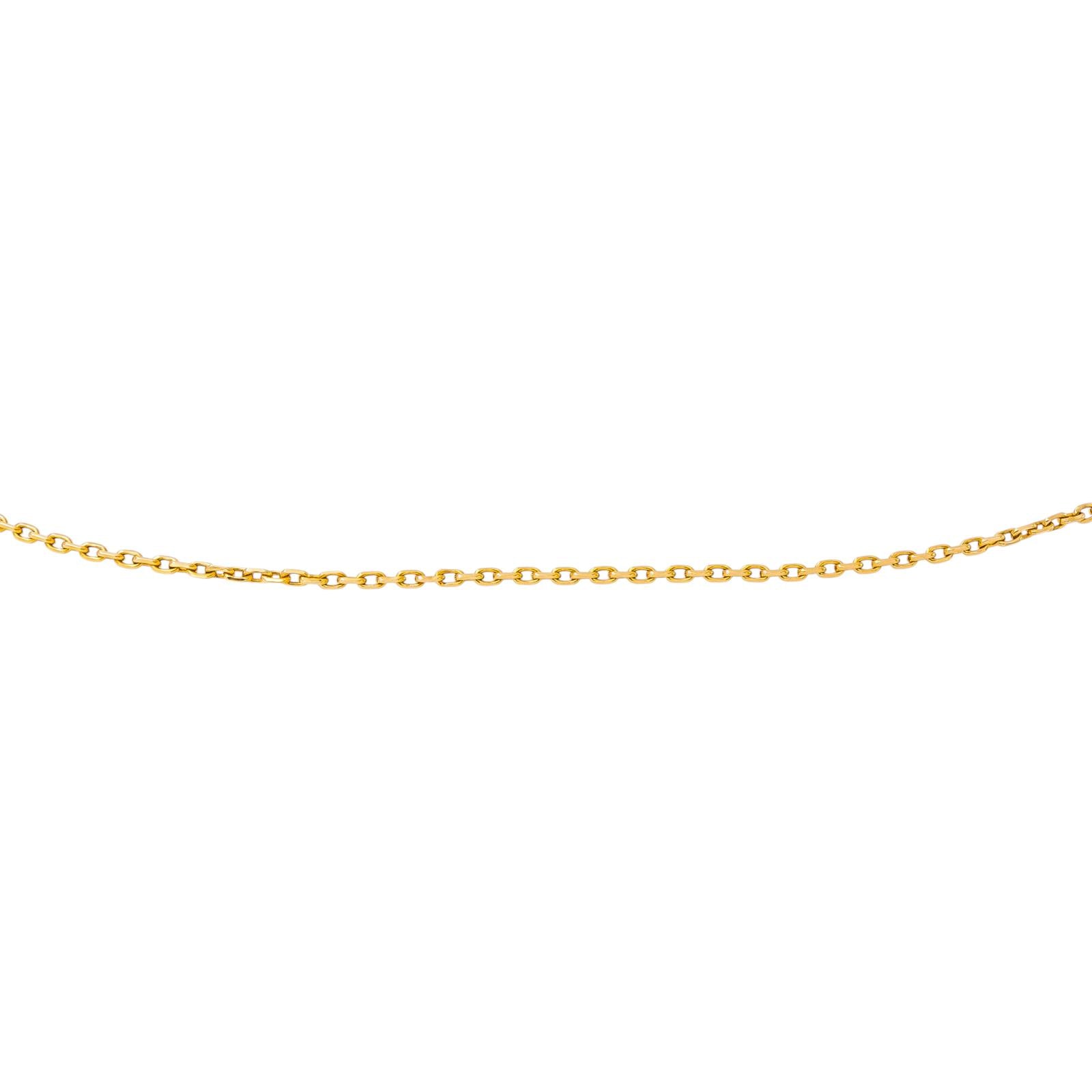 Yellow Gold Forçat Link Necklace
