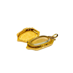 Antique Yellow Gold Locket Pendant