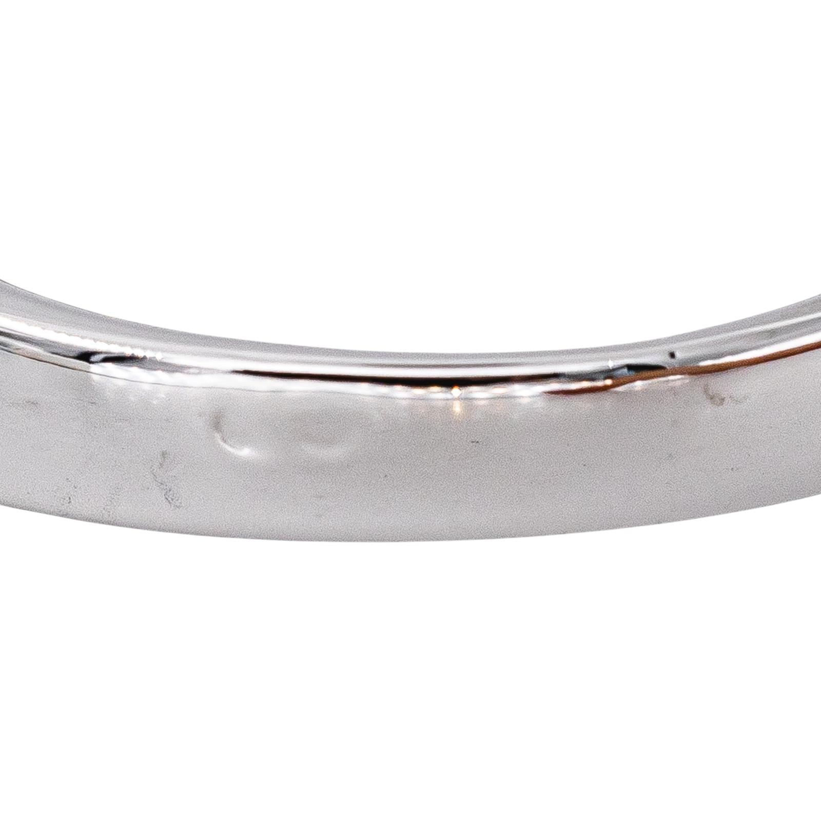 White gold Diamond Half-Wedding Band