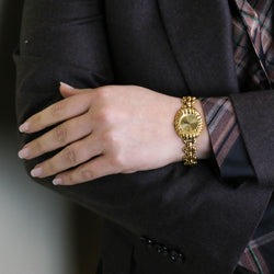 BALENCIAGA watch in yellow gold