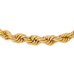 Rose Gold Rope-Link Necklace