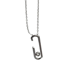 Collier Pendentif MESSIKA Move Addiction en or blanc et diamants