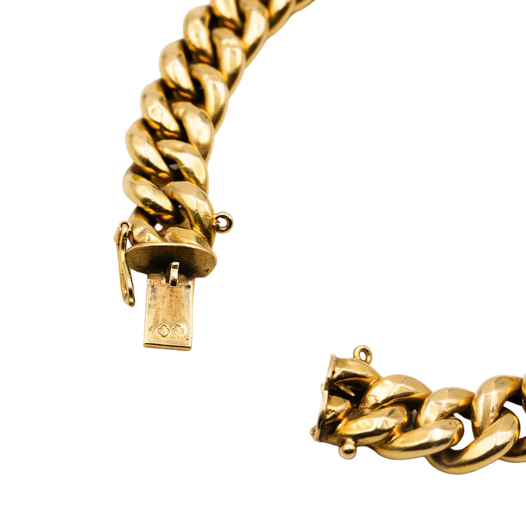 Bracelet Maille en or jaune