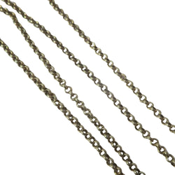 "Witch's Chain" Necklace with Gold Barrel Clasp