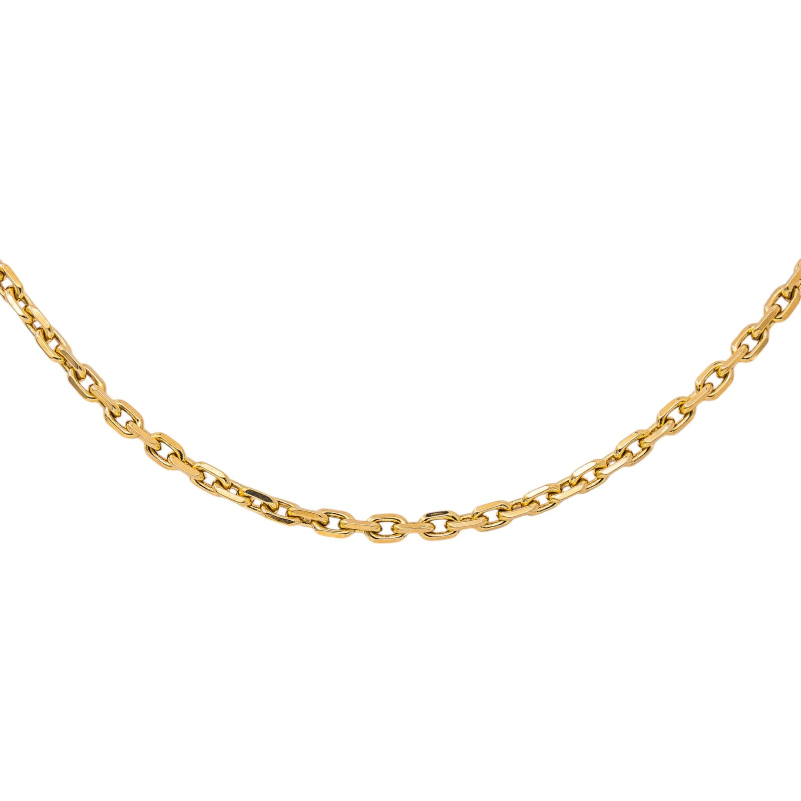 Collier Maille Forçat Or jaune