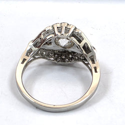 White Gold and Diamond Ring