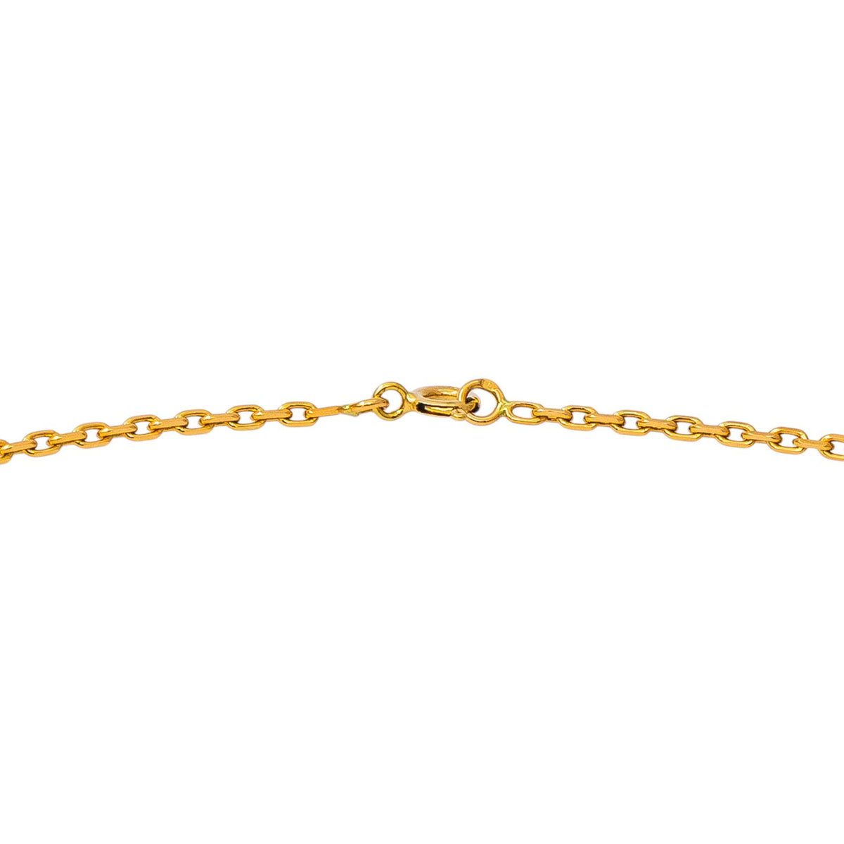 Yellow Gold Forçat Link Necklace