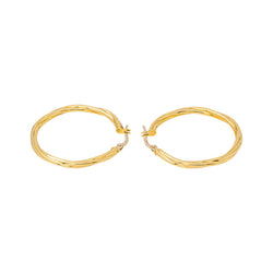 Yellow gold Hoop earrings