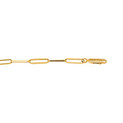 Yellow Gold Forçat Link Necklace