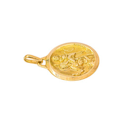 Augis Pendentif Médaille  Or jaune