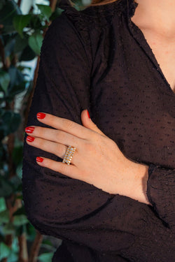 Bague Or jaune Diamant