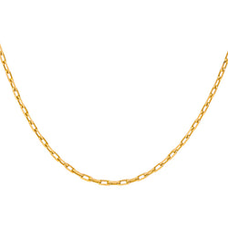 Yellow Gold Forçat Link Necklace