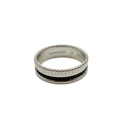 BOUCHERON "Quatre Black Edition" Ring in white gold and black PVD