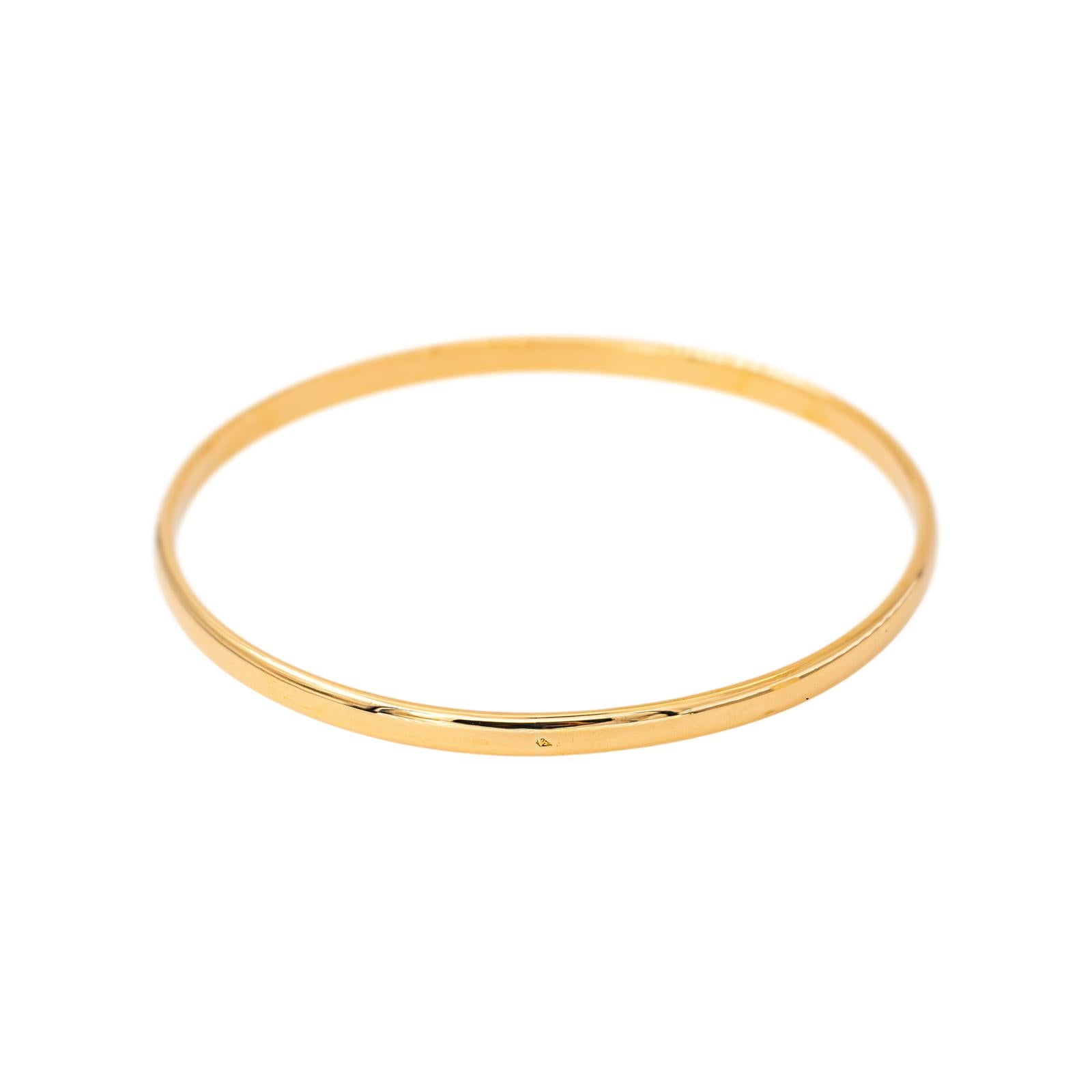 Bracelet Jonc Or jaune