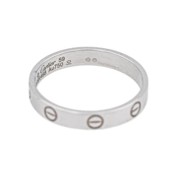 Cartier Love Ring White Gold