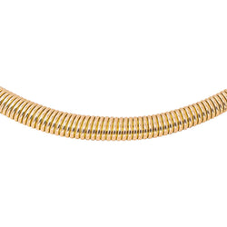 Collier maille Tubogas Or rose
