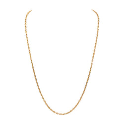 Collier Chaîne Forçat Or rose