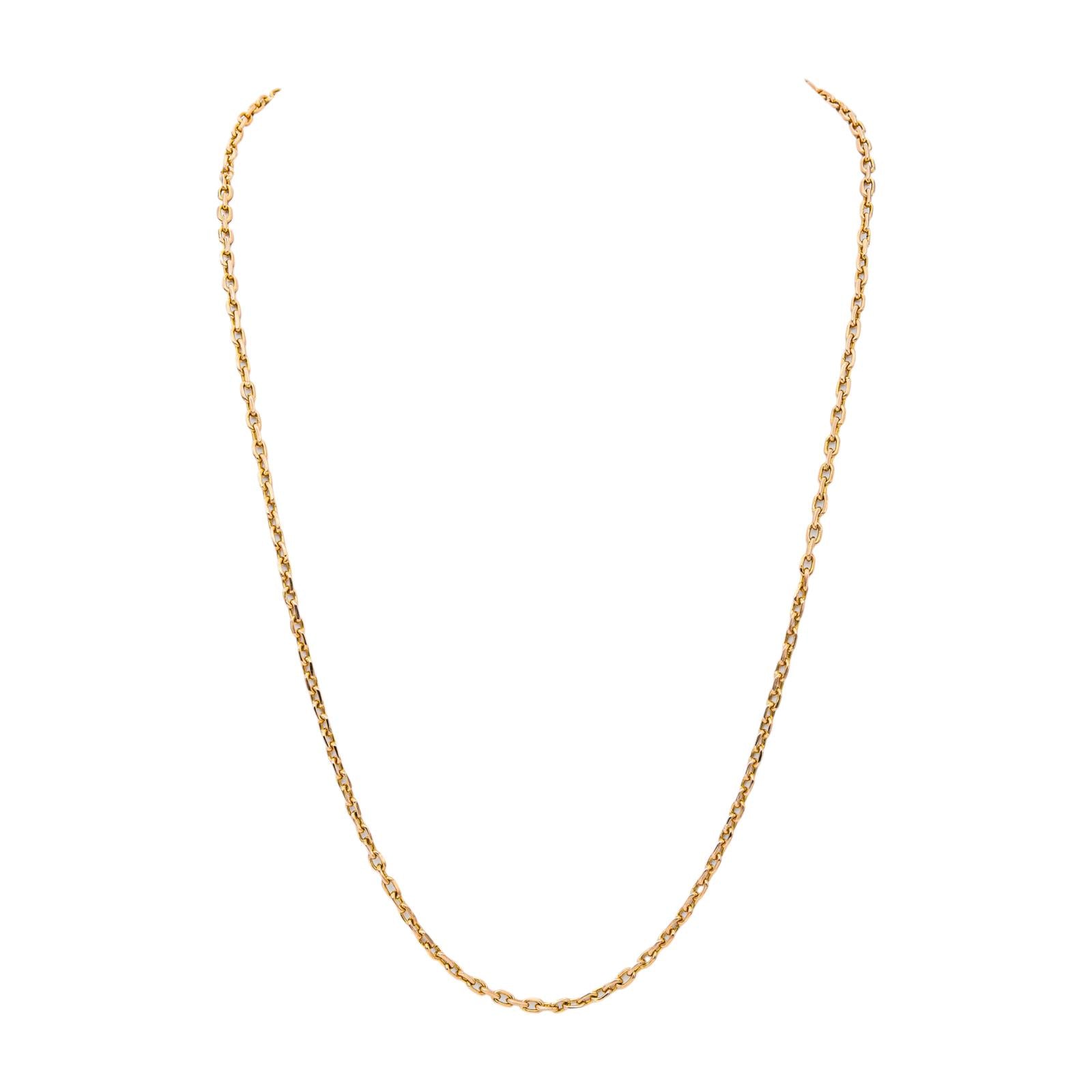 Collier Chaîne Forçat Or rose