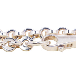 HERMÈS "Voltige" Silver Link Bracelet