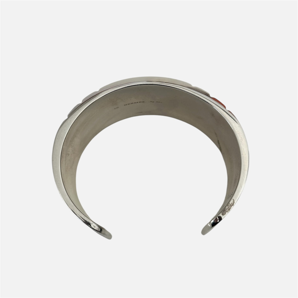 Bracelet Manchette HERMÈS Keyllock Cuff Bracelet en argent