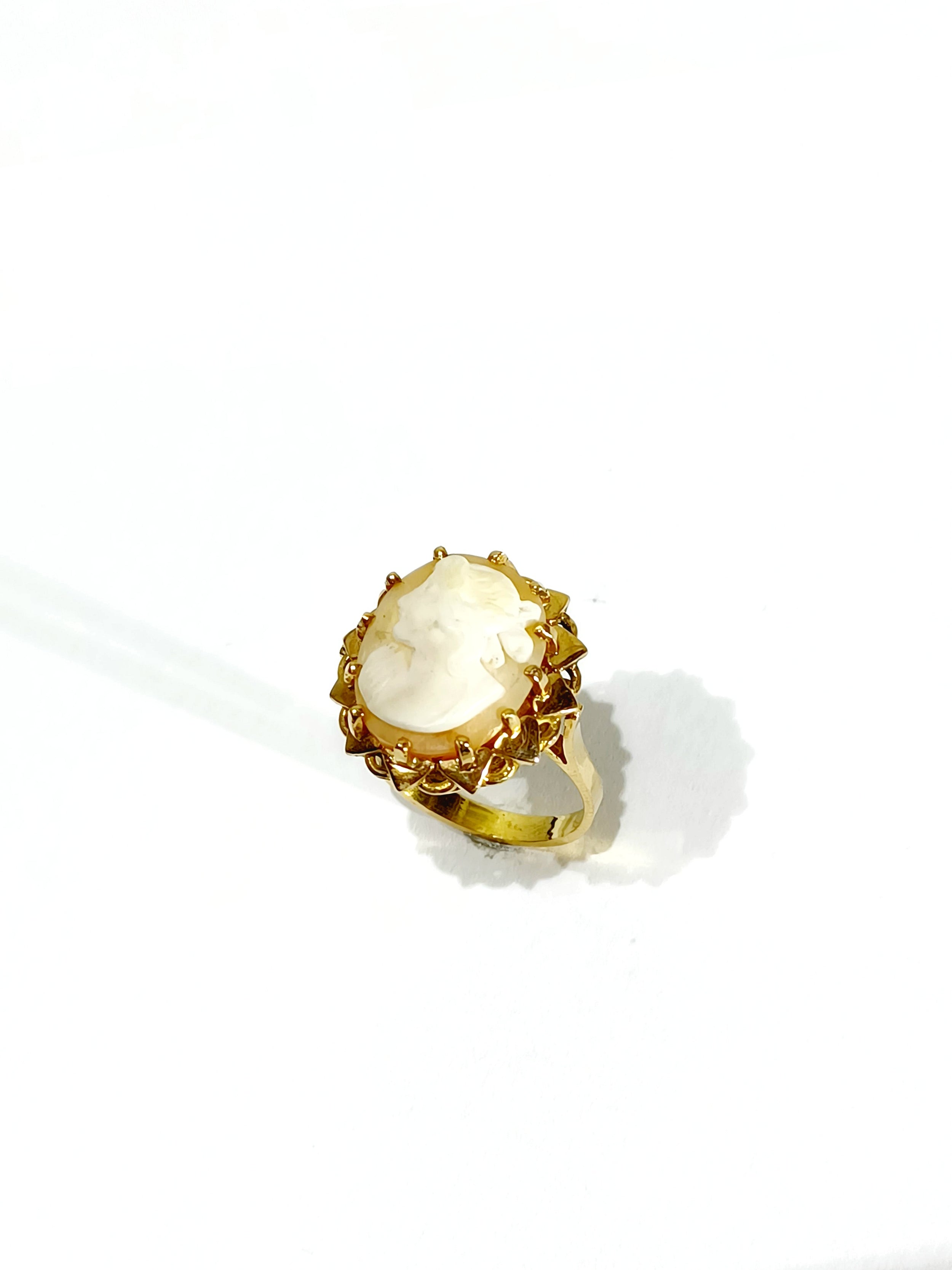 Rose gold Cameo Ring