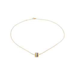 Boucheron Necklace Four Yellow gold Diamonds