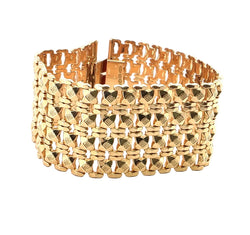 Bracelet Manchette en or jaune