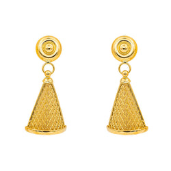 Yellow Gold Drop Earrings