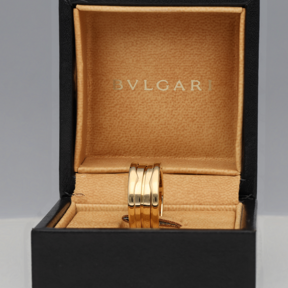 BULGARI "B.Zero" Band Ring in yellow gold