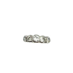 Platinum and Diamond Ring