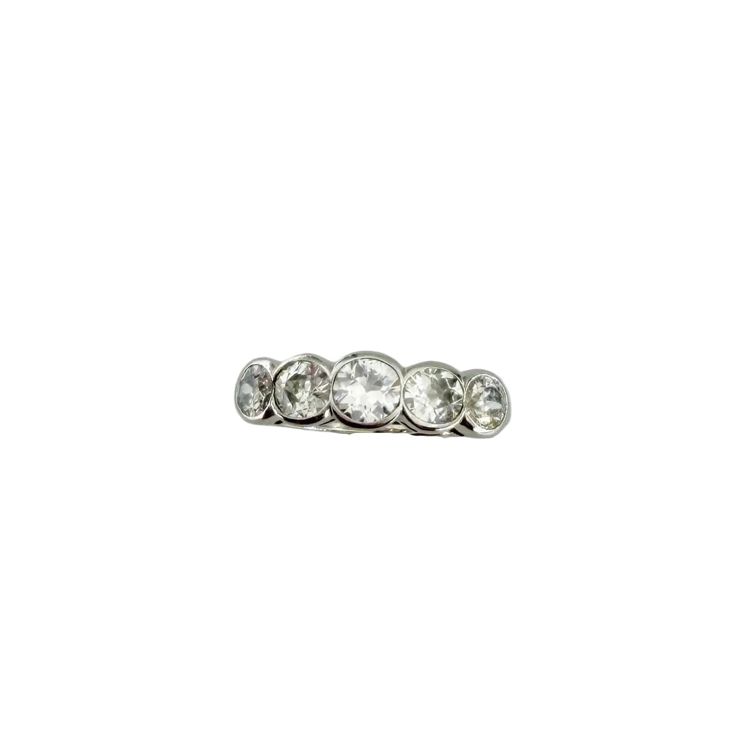 Platinum and Diamond Ring