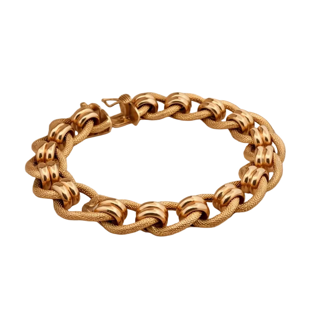 Yellow Gold Link Bracelet
