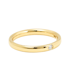 POMELLATO "Lucciole" Wedding Band in Yellow gold with Diamonds